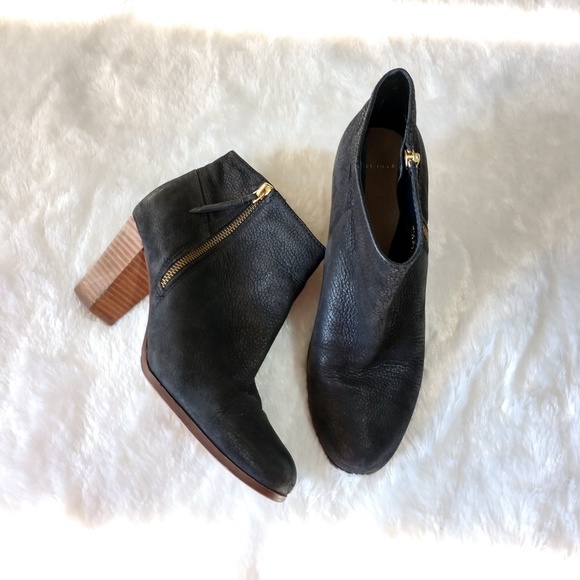 Cole Haan Shoes - Cole Haan Davenport Bootie II Black Nubuck